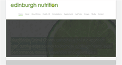 Desktop Screenshot of edinburghnutrition.com
